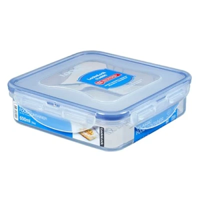 Abbildung von Lock und PP Classic, Multifunktionsbox, quadratisch, 600 ml 1200