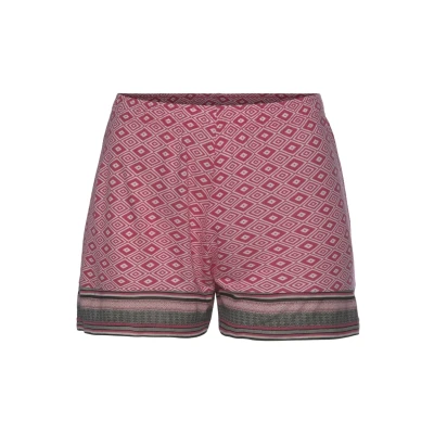 Abbildung von Lascana Nachtwäsche Hose, Damen, Größe: 32/34, Pink gemustert