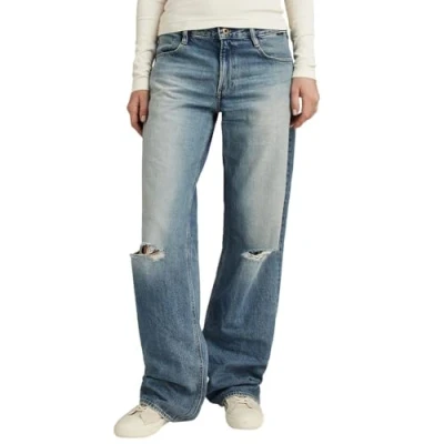 Abbildung von G Star Judee Jeans Relaxed Fit, Damen, Größe: 31x32, Antique faded blue agave ripped