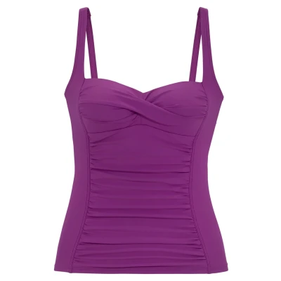 Abbildung von LASCANA Tankini Top Comfy, Bequeme Passform ohne Bügel