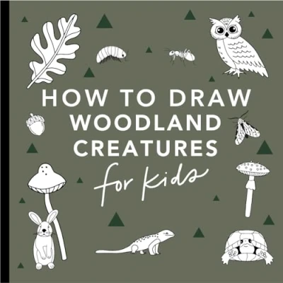 Abbildung von Mushrooms &amp; Woodland Creatures: How to Draw Books For Kids with Creatures, Bugs, Plants, and Fungi (How Series, Band 6)