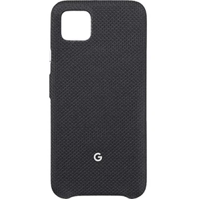 Abbildung von Google Pixel Schutzhülle für mit passgenauem Stoff und Active Edge kompatibel, Just Black, 4, GA01280