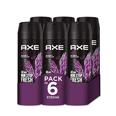 Abbildung von Axe Bodyspray Excite Deodorant für Herren, 150 ml, 6 Stück