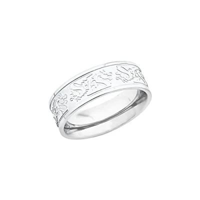 Abbildung von amor Drachen Design Ring, Herren, Größe: 60, Silber