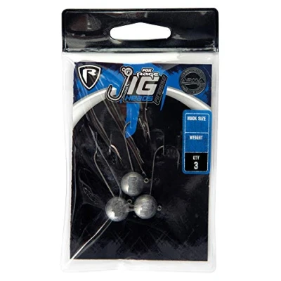 Abbildung von Fox Rage Finnesse Jig Head 1/0 10g 3pcs Loodkoppen