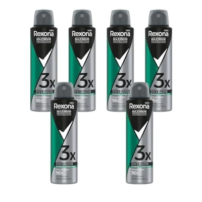 Abbildung von 6x Rexona Men Maximum Protection Deospray Anti Transpirant Intense Fresh 150 ml