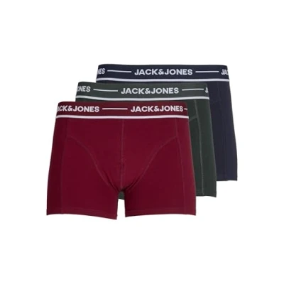 Abbildung von Jack &amp; Jones 3ERPACK Boxerbriefs, Herren, Größe: Medium, Scarab