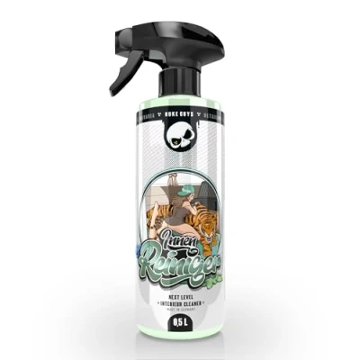 Abbildung von Nuke Guys Auto Innenraumreiniger 500ml effizienter Innenreiniger für alle Oberflächen im KFZ gründliche Reinigung von Polster Teppich Textil Kunststoff Leder Cockpit Innenreinigung