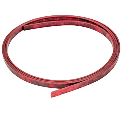 Abbildung von Musiclily Kunststoff Gitarrenbindung Binding 1650 x 6 1,5 mm, Red Pearl