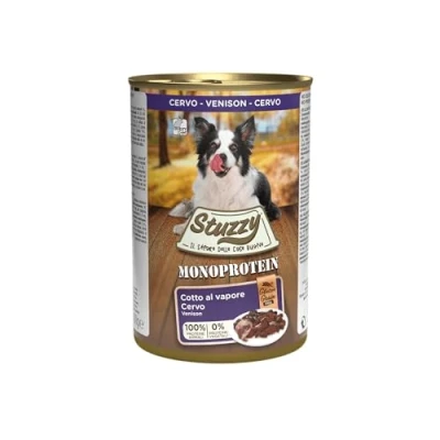 Abbildung von Stuzzy Dose Adult 400 g Hundefutter Hirsch...