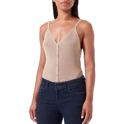 Abbildung von Vero Moda Top, Damen, Größe: XS, Silver mink