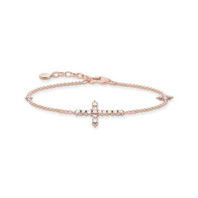 Abbildung von Thomas Sabo Armband vergoldetes Silber A2066 416 14 L19V