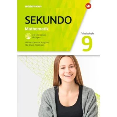 Abbildung von Sekundo 9. Arbeitsheft mit interaktiven Übungen. für Nordrhein Westfalen: Mathematik differenzierende Schulformen Ausgabe 2018