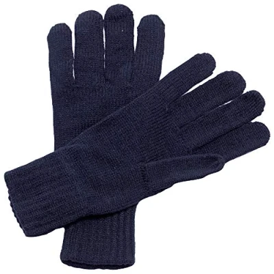Abbildung von Regatta Herren Knitted Handschuhe, Navy, Einheitsgröße