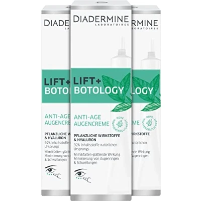 Abbildung von DIADERMINE LIFT+ Botology Anti Age Augencreme, 3er Pack (3 x 15 ml)