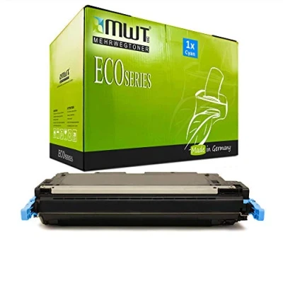 Abbildung von MWT Toner XXL Cyan kompatibel für HP Color Laserjet 4700 N / DN DTN Plus Alternative zu Q5951A