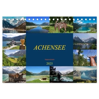 Abbildung von ACHENSEE Impressionen (Tischkalender 2025 DIN A5 quer), CALVENDO Monatskalender