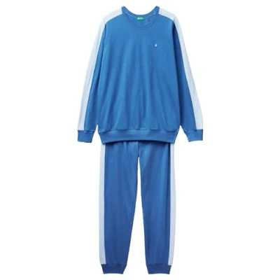 Abbildung von United Colors of Benetton SET Nachtwäsche Set, Herren, Größe: Medium, Blue