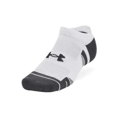 Abbildung von Under Armour Unisex Performance TECH 3PACK NO SHOW Socks Füßlinge, Herren, Größe: Medium, Weiss
