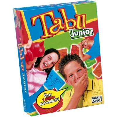 Abbildung von HASBRO Tabu Junior Kartenspiel Mehrfarbig Kinder Spiel