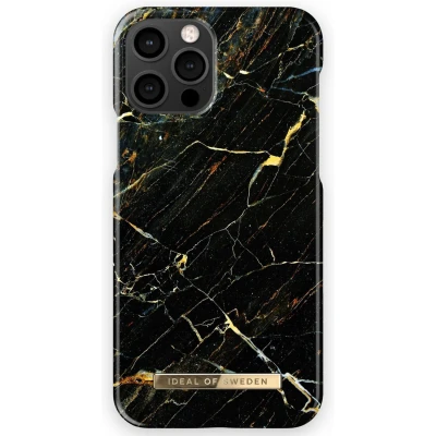 Abbildung von IDEAL OF SWEDEN Backcover kompatibel mit iPhone 12 Pro, Schwarz