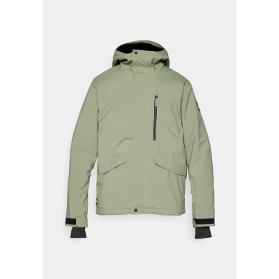 Abbildung von Quiksilver Mission Solid Snowboardjacke, Herren, Größe: Large, Sea spray