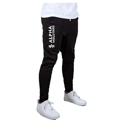 Abbildung von Alpha Industries Basic Jogginghose, Herren, Größe: Medium, Black