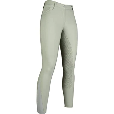 Abbildung von HKM Reithose Sunshine Silikon Besatz Kids Graugrün 146