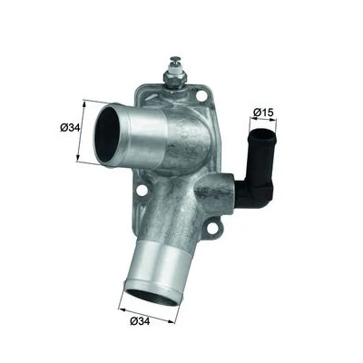 Abbildung von MAHLE ORIGINAL TI 44 92D Kühlwasserthermostat 92 mit Dichtung OPEL: Vectra B Limousine, CC, Caravan