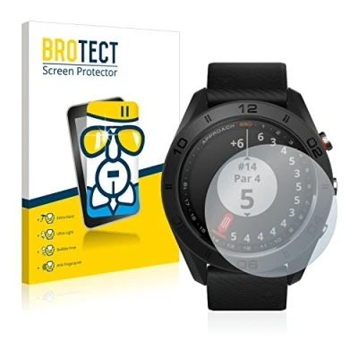 Abbildung von BROTECT Schutzglas für Garmin Approach S60 Schutzfolie Panzer Folie Glas [Extrem Kratzfest 9H, Anti Fingerprint, Ultra Transparent]