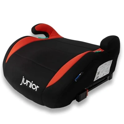 Abbildung von PETEX Auto Kindersitzerhöhung mit Isofix Max Plus, i Size ECE R129, ca. 7 bis 12 Jahre, für Körpergröße von 125 150 cm, Sitzerhöhung, rot