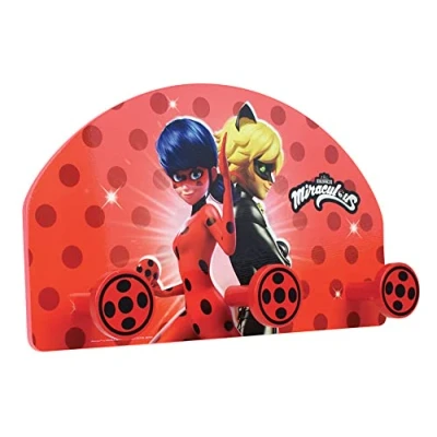Abbildung von Fun House Kinder, 713487 Miraculous Ladybug Garderobe, Höhe 37 x Länge 21,5 Tiefe 68 cm, Technisches Holz