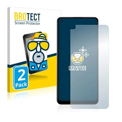 Abbildung von BROTECT Entspiegelungs Schutzfolie für Oppo A96 (2 Stück) Matte Displayschutz Folie, Anti Reflex, Fingerprint
