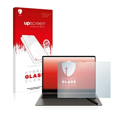 Abbildung von upscreen Schutzglas für Samsung Galaxy Book3 Pro 360 16&quot; Schutzfolie, Glas Folie [Klar, 9H Panzerschutz, Anti Fingerprint]