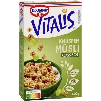 Abbildung von Dr. Oetker Vitalis Knusper Müsli klassisch
