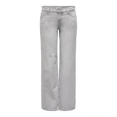 Abbildung von Only Damen Onlbrenda Low Wide DNM Cro117 Noos, Light Grey Denim, 3XL / 30L EU