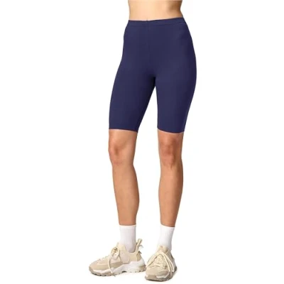 Abbildung von Merry Style Damen Kurze Leggings aus Viskose MS10 145 (Dunkelblau, 3XL)