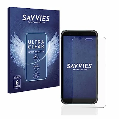 Abbildung von Savvies 6 Stück Schutzfolie für Blackview BV4900 Pro Displayschutz Folie Ultra Transparent