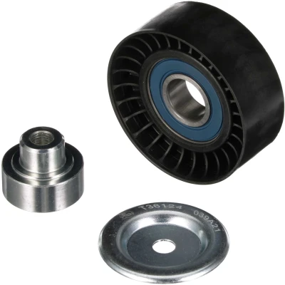 Abbildung von GATES FleetRunner Micro V Kit T36124 Umlenkrolle FORD: Transit V363 Bus, Tourneo Custom V362 MONDEO 3 Kombi