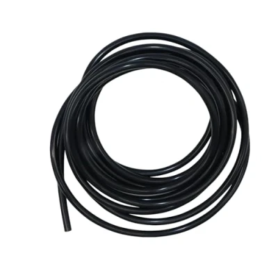 Abbildung von iMeistek Flexibler Silikonschlauch, 3mm ID X 6mm OD 4M Silikonschlauch Wasser Luft Schlauch Rohr für Pumpe Transfer Schwarz