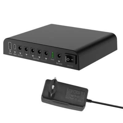 Abbildung von TalentCell Mini USV, Unterbrechungsfreie Stromversorgung, 12/9/5V Lithium Ionen Akku, wiederaufladbar, 98 Wh, 27000 mAh, für Modem, Router, LED Leuchtstreifen, CCTV Kameras