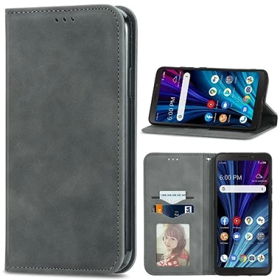 Abbildung von BAILI Weichem Seidig Hülle für HMD Skyline, Kartenhalter, Ständer Case Etui Handyhülle Skyline 06