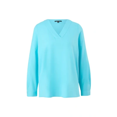 Abbildung von comma Bluse, Damen, Größe: 36, Türkisblau