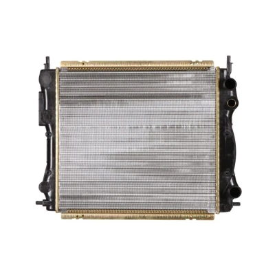 Abbildung von NRF 58934A Kühler, Motorkühlung Aluminium 430 396 34 FULL KIT Kühlrippen mechanisch gefügt RENAULT: CLIO 1, Rapid Kastenwagen