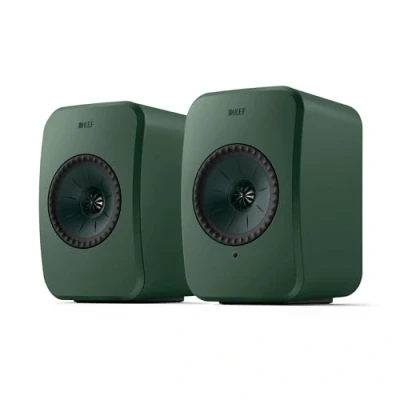 Abbildung von KEF LSX II LT kabellose Regallautsprecher, Sage Green Musik TV &amp; Home Entertainment Gaming HDMI ARC USB C Bluetooth AirPlay 2 Chromecast Spotify