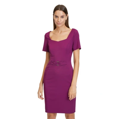 Abbildung von Vera Mont ETUI IM Businesslook Etuikleid, Damen, Größe: 38, Real purple