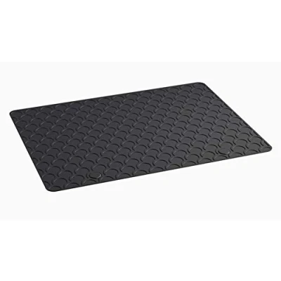 Abbildung von Gledring Rubbasol (Gummi) Universelle &#039;Doggy&#039; Matte / Heckstoßstangenschutz Groß 85x65cm, Schwarz