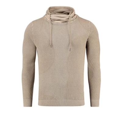 Abbildung von Key Largo Sandro Button Strickpullover, Herren, Größe: XL, Sand