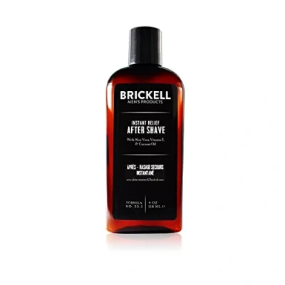 Abbildung von Brickell Men&#039;s Aftershave mit Sofortiger Linderung für Männer 118 ml Natürlich und Organisch