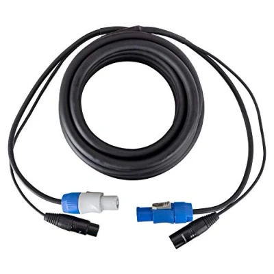 Abbildung von Pronomic Stage PPX 5 Hybridkabel Powerplug/XLR Kombi Kabel für Stromversorgung und Audiosignal zu aktiven Lautsprechern Länge: m
